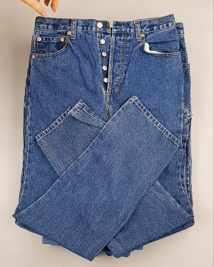 Фотография  585 - Джинсы LEVIS муж #7,5 кг, ЛОТ №7013 оптом в Челябинске и Челябинской области