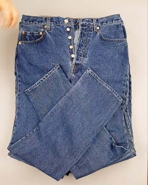 Фотография  950 - Джинсы LEVIS муж #7,6 кг, ЛОТ №7014 оптом в Челябинске и Челябинской области