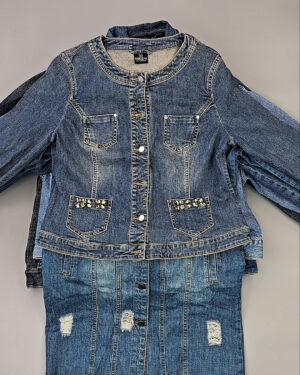 Ветровки джинсовые - Секонд-хенд оптом